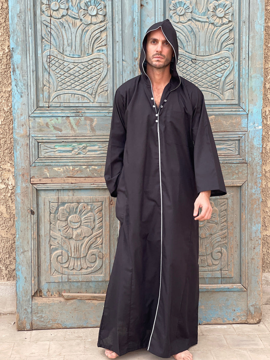 Hooded kaftan best sale