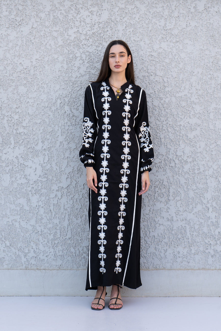 Black kaftan