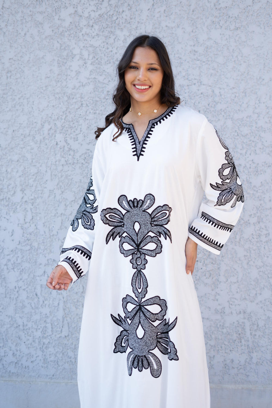 Luxurious Angelic white embroidered caftan, linen summer caftan, chic caftan, Summer Kaftan, Caftans for women, caftans for women